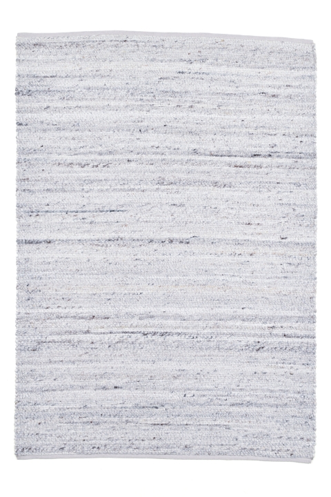 Theo Keller Handwebteppich Paula ca. 130x200cm in Farbe Light Grey