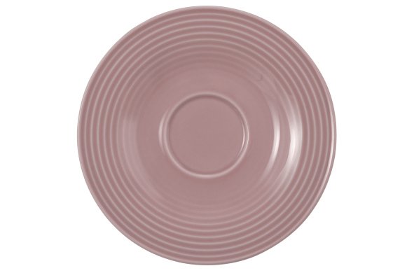Seltmann Weiden Kombi-Untertasse klein 13,5cm Beat 3 Altrosa 
