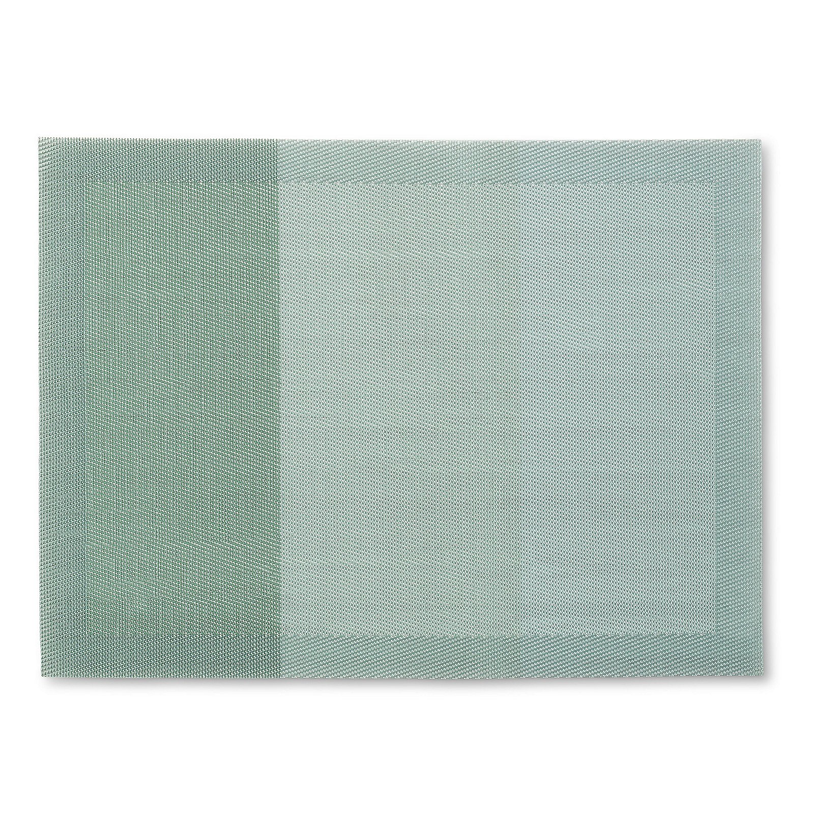 Kela Tisch-Set NICA in Farbe Rauchgrün, Pillow, Kunstleder, Mintgrün, Geometrischer Muster, Brieftasche