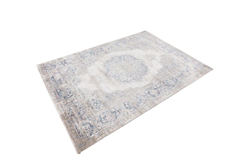 Webteppich PARIS ca. 160x230cm in Farbe blue Webteppich PARIS ca. 160x230cm in Farbe blue, Teppich, Flurteppich, persisch inspiriert, blau-grau, ornamentmuster