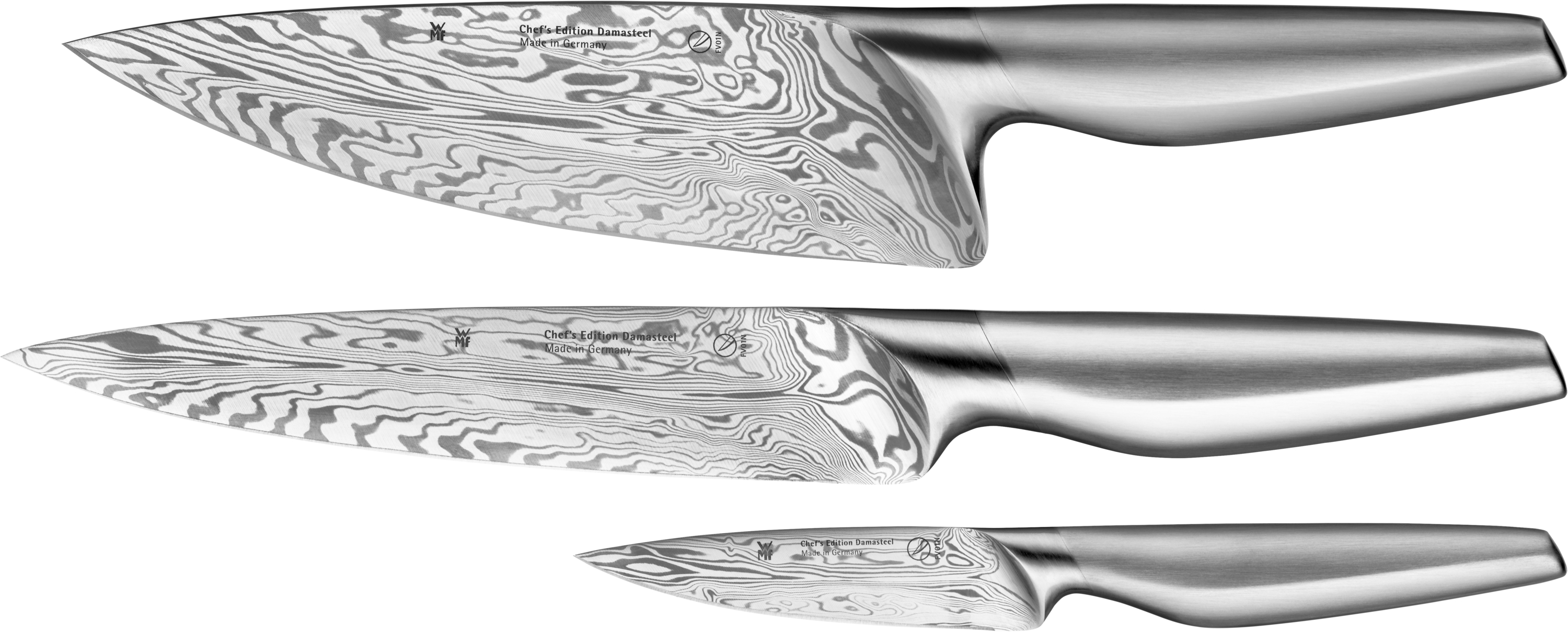 WMF Chef`s Edition Damasteel® in Edelstahl WMF Chef`s Edition Damasteel® in Edelstahl