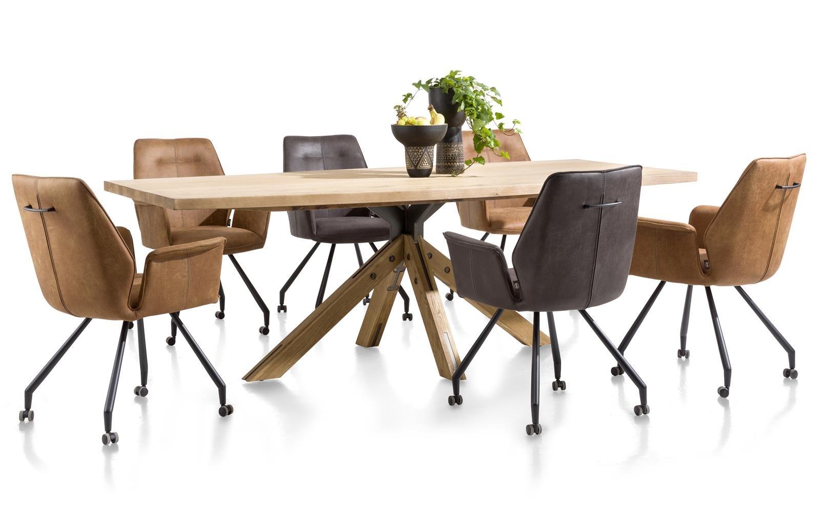 Henders & Hazel Armlehnstuhl John in cognac