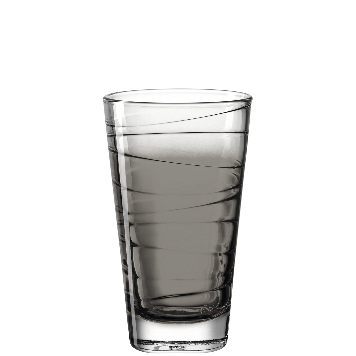 Leonardo Trinkglas Vario Struttura 280ml in Farbe anthrazit Leonardo Trinkglas Vario Struttura 280ml in Farbe anthrazit