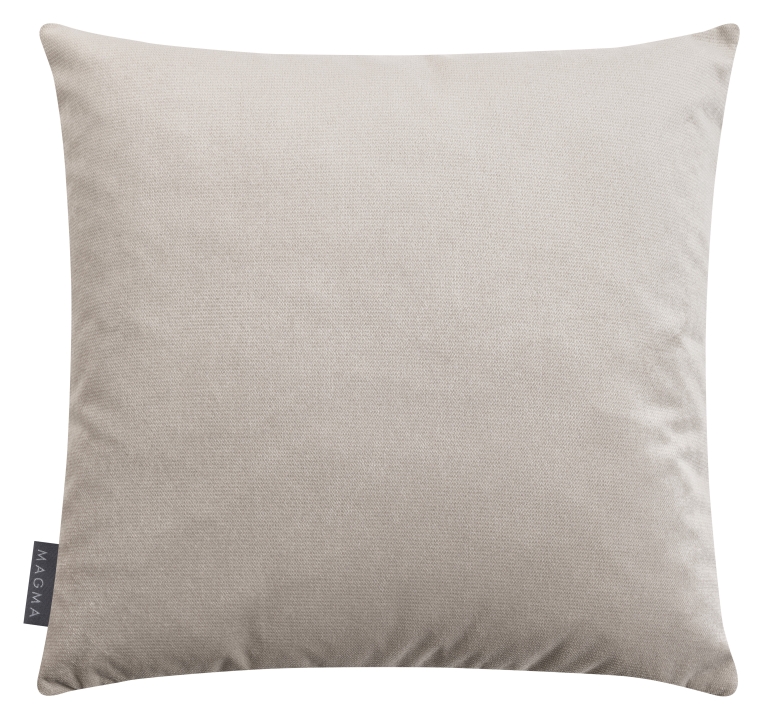 Magma Heimtex Kissenhülle AIKO ca. 45x45cm in Farbe grau, Kissen, Dekoration für Zuhause, Kopfkissen