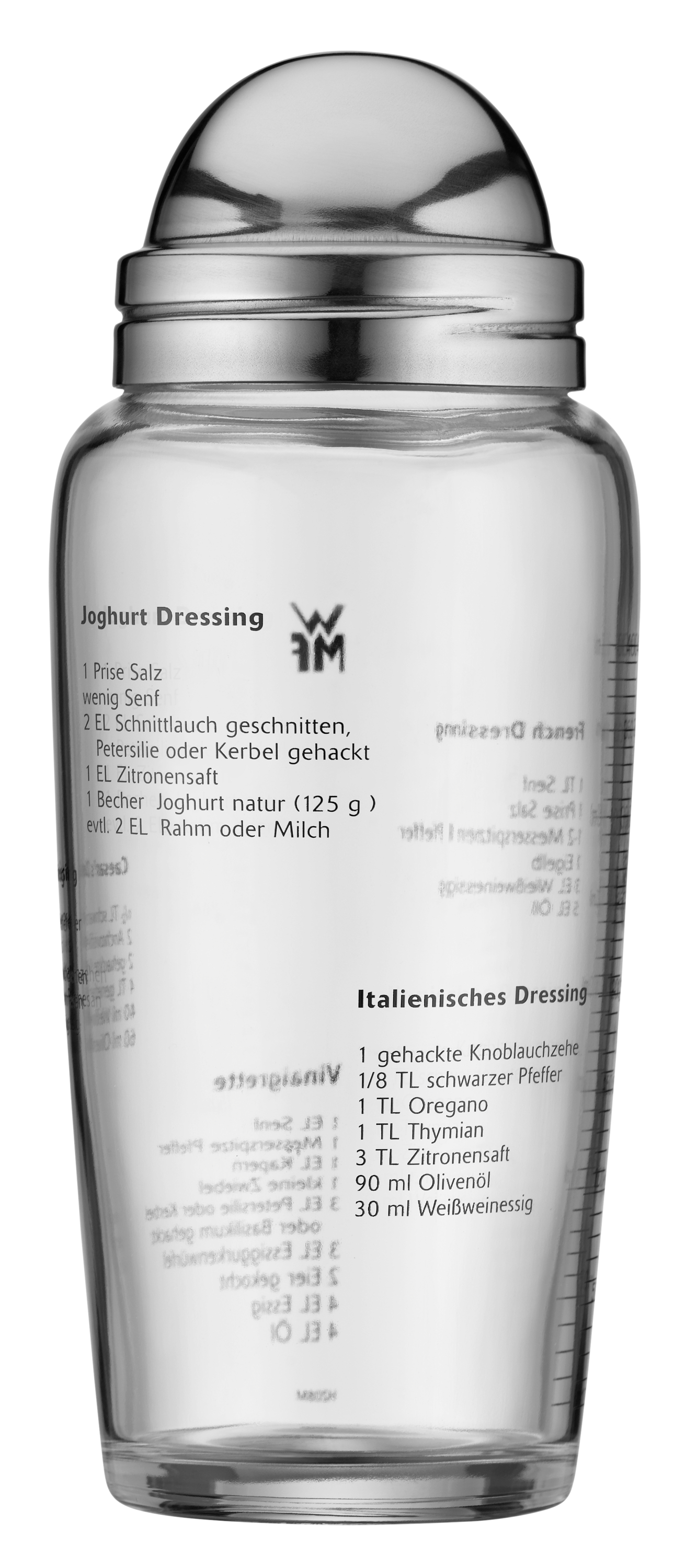 WMF Salat-Dressing-Shaker, 400 ml in Edelstahl