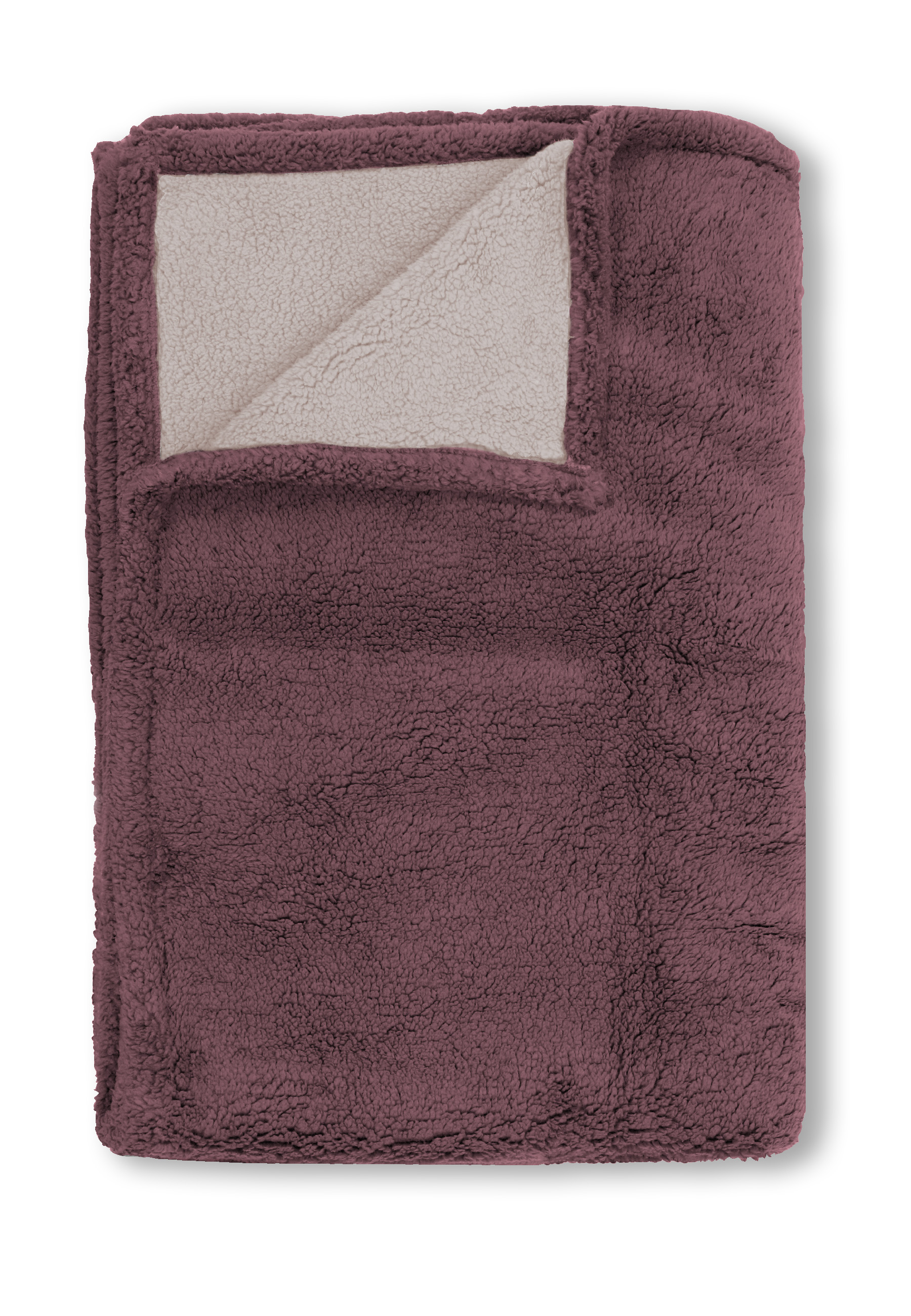 Biberna Wohndecke 150x200cm in DECKE, Farbe burgunder, Dekoration für Zuhause, Teppich, Zubehör, Tasche, Handtasche