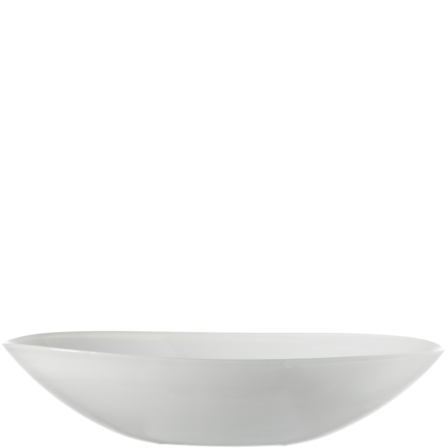 Leonardo Schale Alabastro 32cm in Farbe weiß