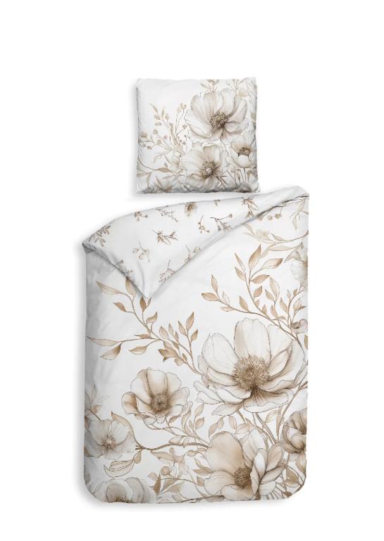 Bettwäsche Giotto 155 x220 cm in off-white, Kissen, Dekoration für Zuhause, Mobiliar