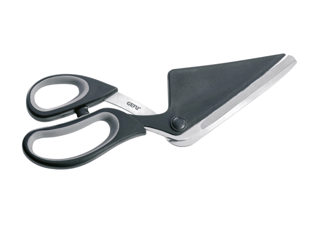 GEFU Pizzaschere PEZZO in Farbe schwarz/silber GEFU Pizzaschere PEZZO in Farbe schwarz/silber, Schere, Klinge, Waffe