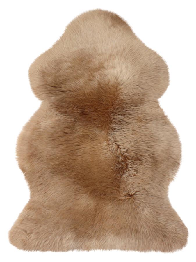 Wollschaflammfell in camel