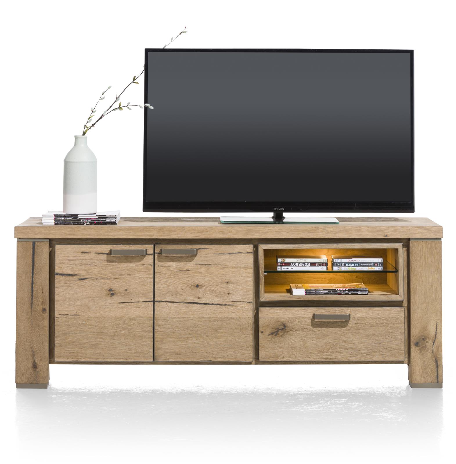 Habufa Lowboard CANOVA ca. 160x60x45cm in Railway brown