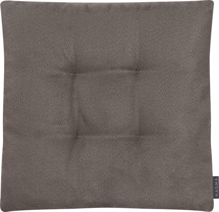 Magma Heimtex Wendestuhlkissen AUSTIN ca. 42x42cm in Farbe taupe