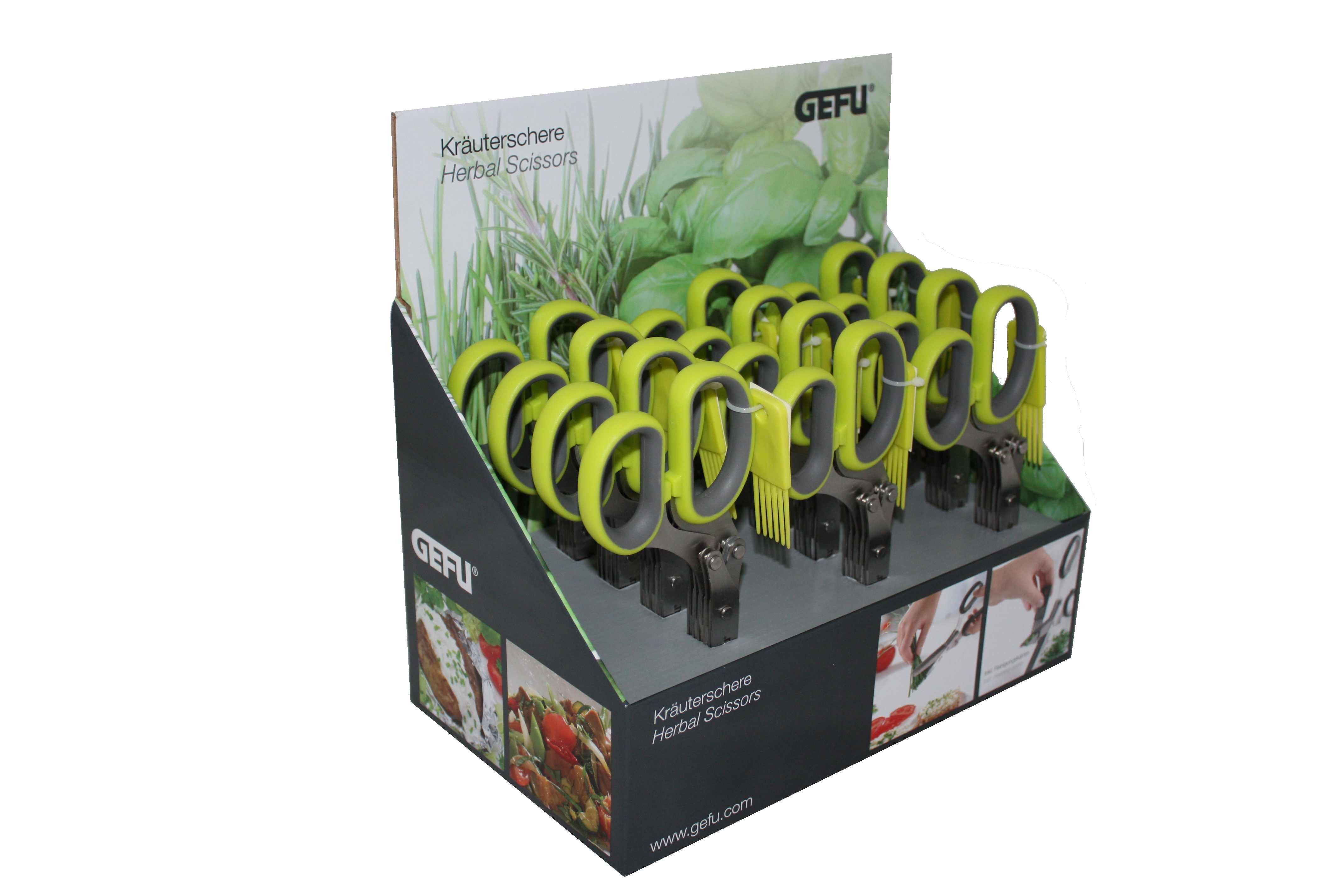 GEFU Kräuterschere Cutare grün