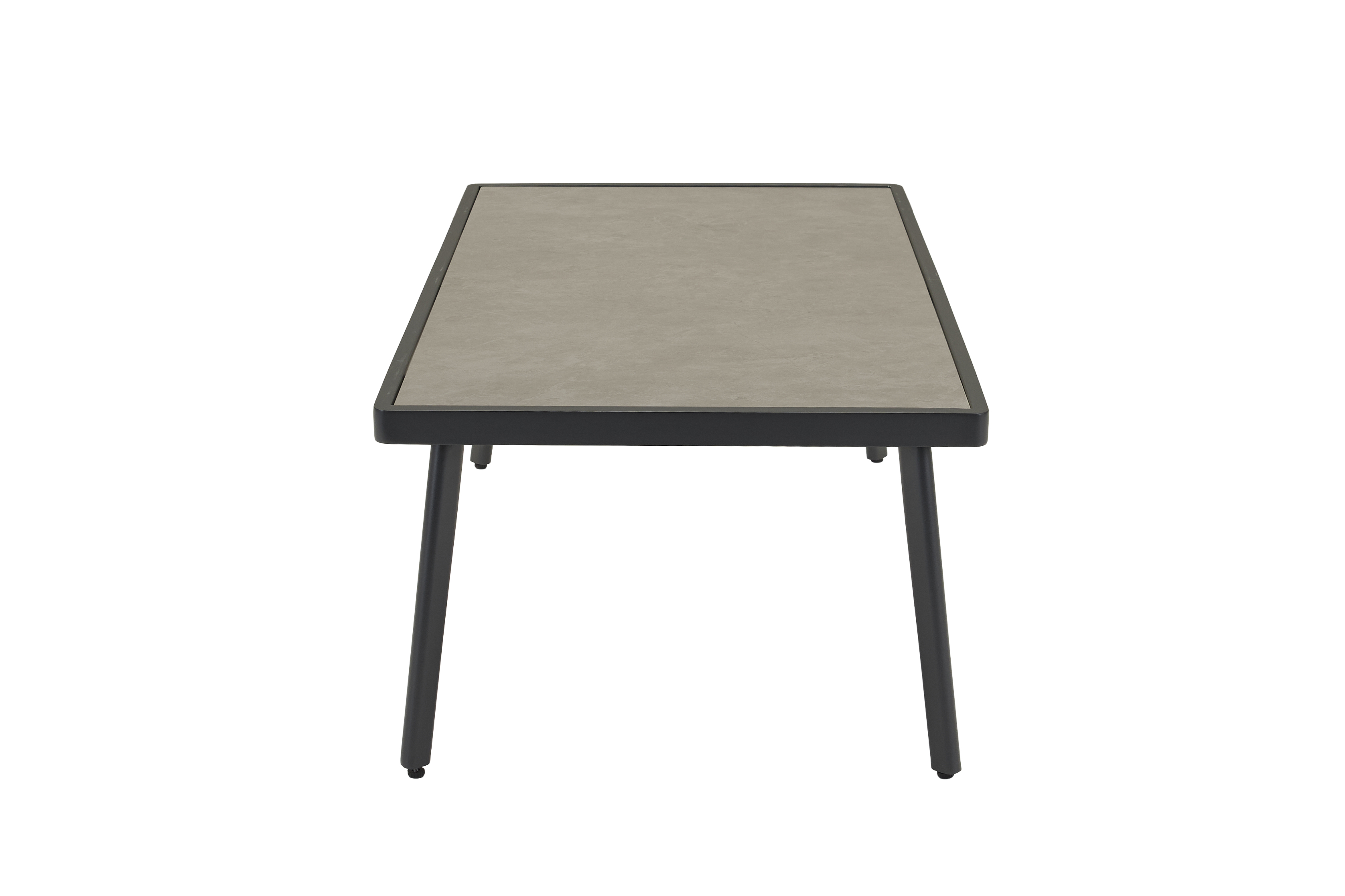 L.C. Wholesaler Couchtisch AVENTO ca. 120x65cm in Farbe Anthrazit/sintered Stone, Moebel, Tabelle, Kaffeetisch, Schreibtisch