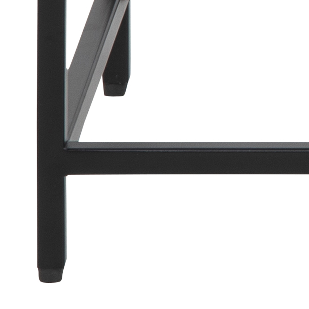 Actona Konsolentisch NEWCASTLE in Metall schwarz matt