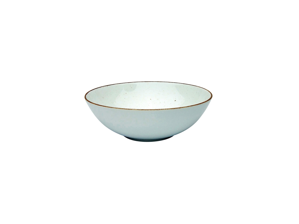 CreaTable Salatschüssel Vintage Nature in Farbe Weiß glänzend CreaTable Salatschüssel Vintage Nature in Farbe Weiß glänzend, Schüssel, Porzellan, Blau, Obstschale, randverkleidung