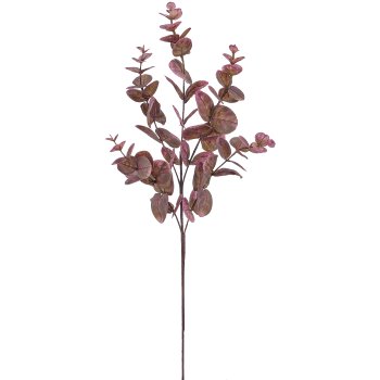 Eukalyptuszweig 63 cm in lila, Blume, Blumen-Arrangement, Pflanze, Pflanze im Topf