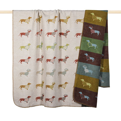 Pad Home Design Decke 150 x 200 cm DACKEL ca. 150x200 cm in beige Pad Home Design Decke 150 x 200 cm DACKEL ca. 150x200 cm in beige