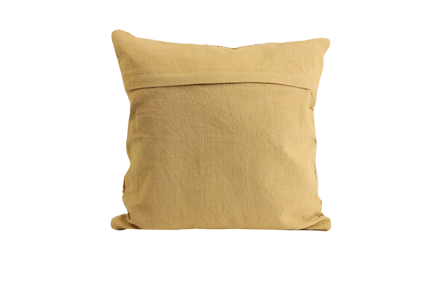 Light & Living Kissen MUDELI 45x45cm ocker