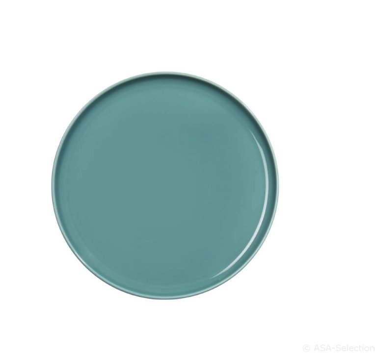 ASA Selection Dessertteller Kolibri in blau ASA Selection Dessertteller Kolibri in blau, Porzellan, Töpferei, Teller, Mahlzeit, Untertasse