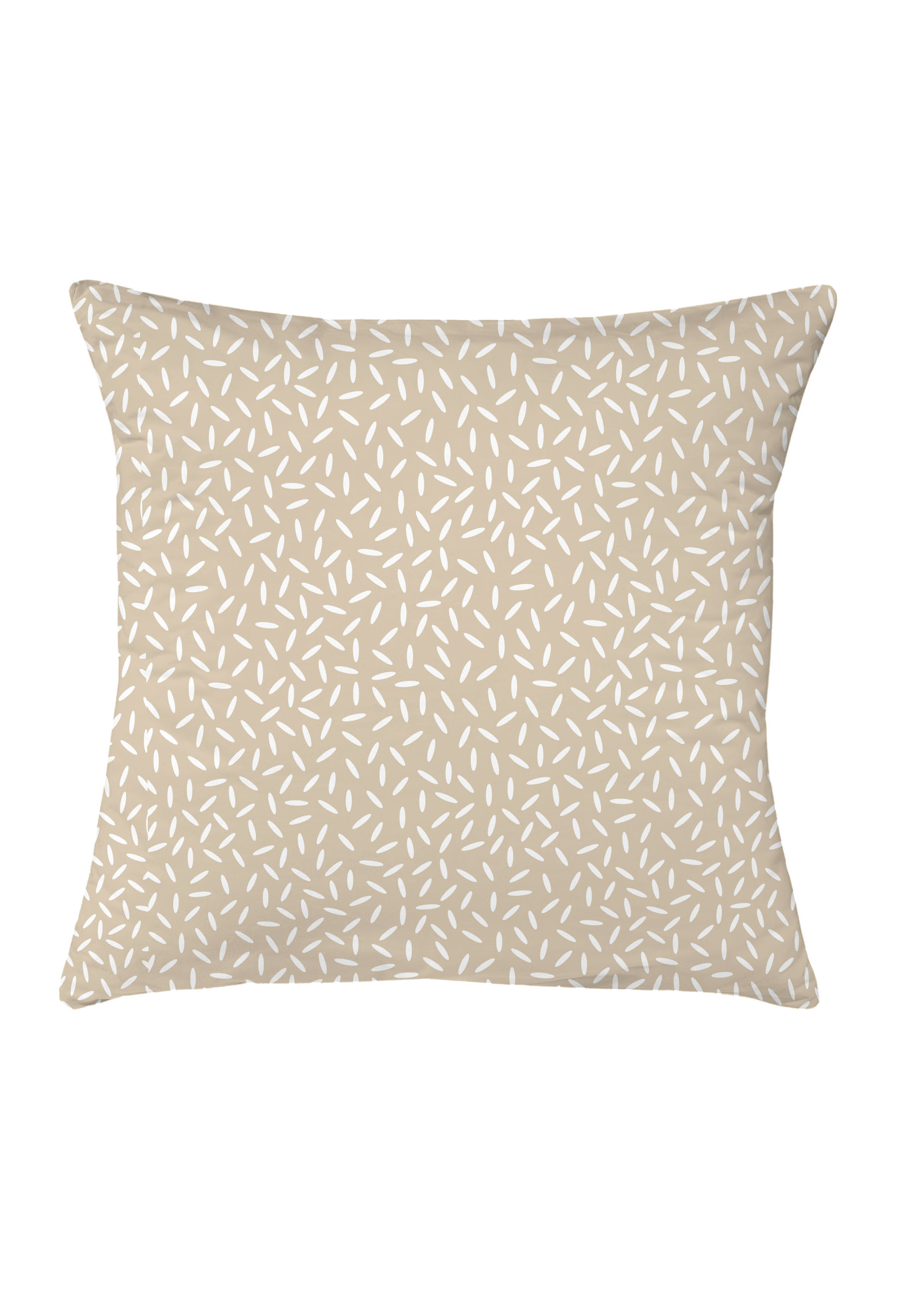Daniel Hechter RENFORCE-Bettwäsche ca. 155x220cm in Farbe Kitt Daniel Hechter RENFORCE-Bettwäsche ca. 155x220cm in Farbe Kitt, Kissen, Kissenbezug, Beige, Streifen Muster, Textil