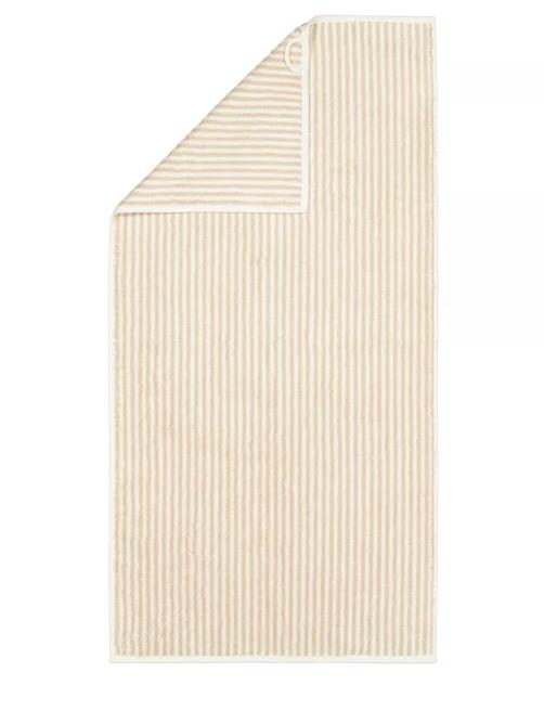 Duschtuch 80x150cm in Fb. 36 natur Duschtuch 80x150cm in Fb. 36 natur, towels, towel, bath towel, striped, beige