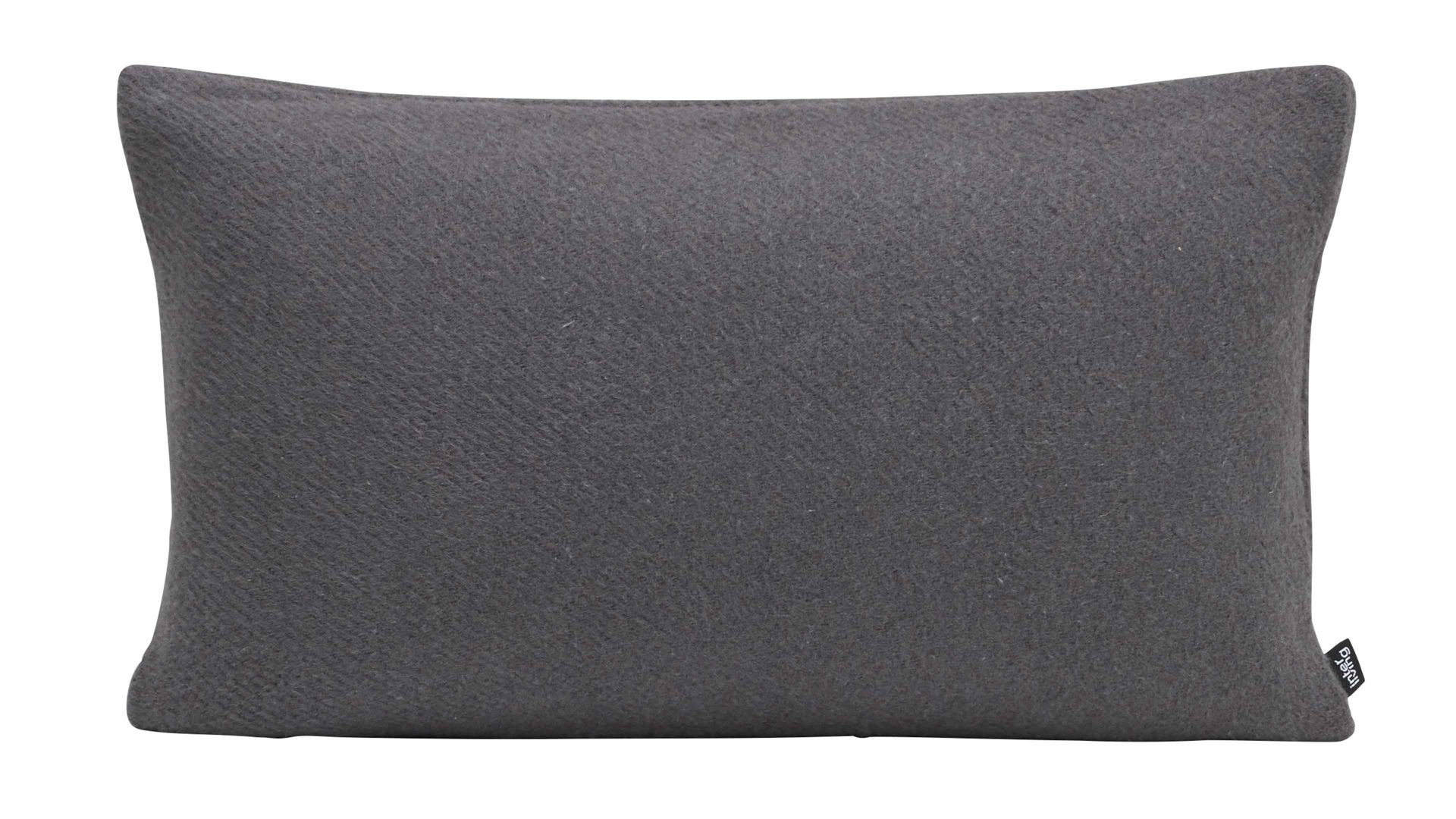 Interliving Kissenhülle IL-9113 ca. 30x50cm in Farbe anthracite, kissen, bezug, grau, textur, quadratisch
