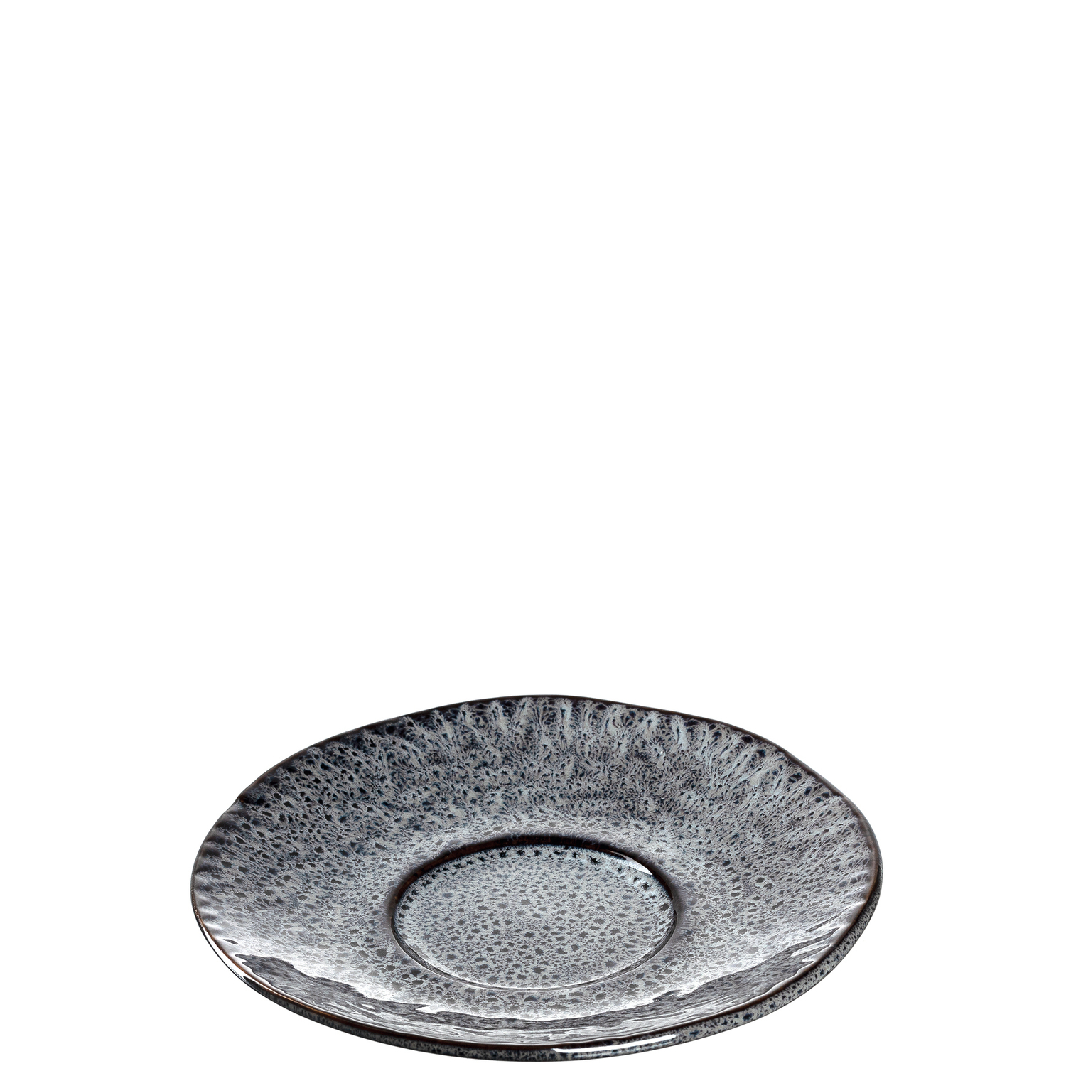 Leonardo Keramikuntertasse Matera 15cm in Farbe anthrazit