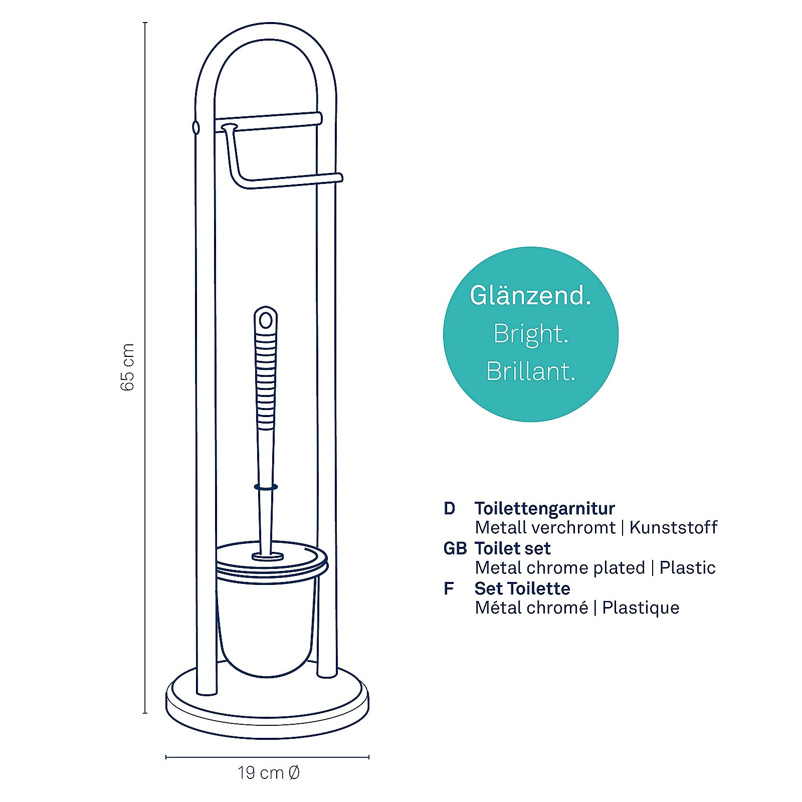 Kela Toilettengarnitur Fabio FABIO in , Diagramm, Handlung