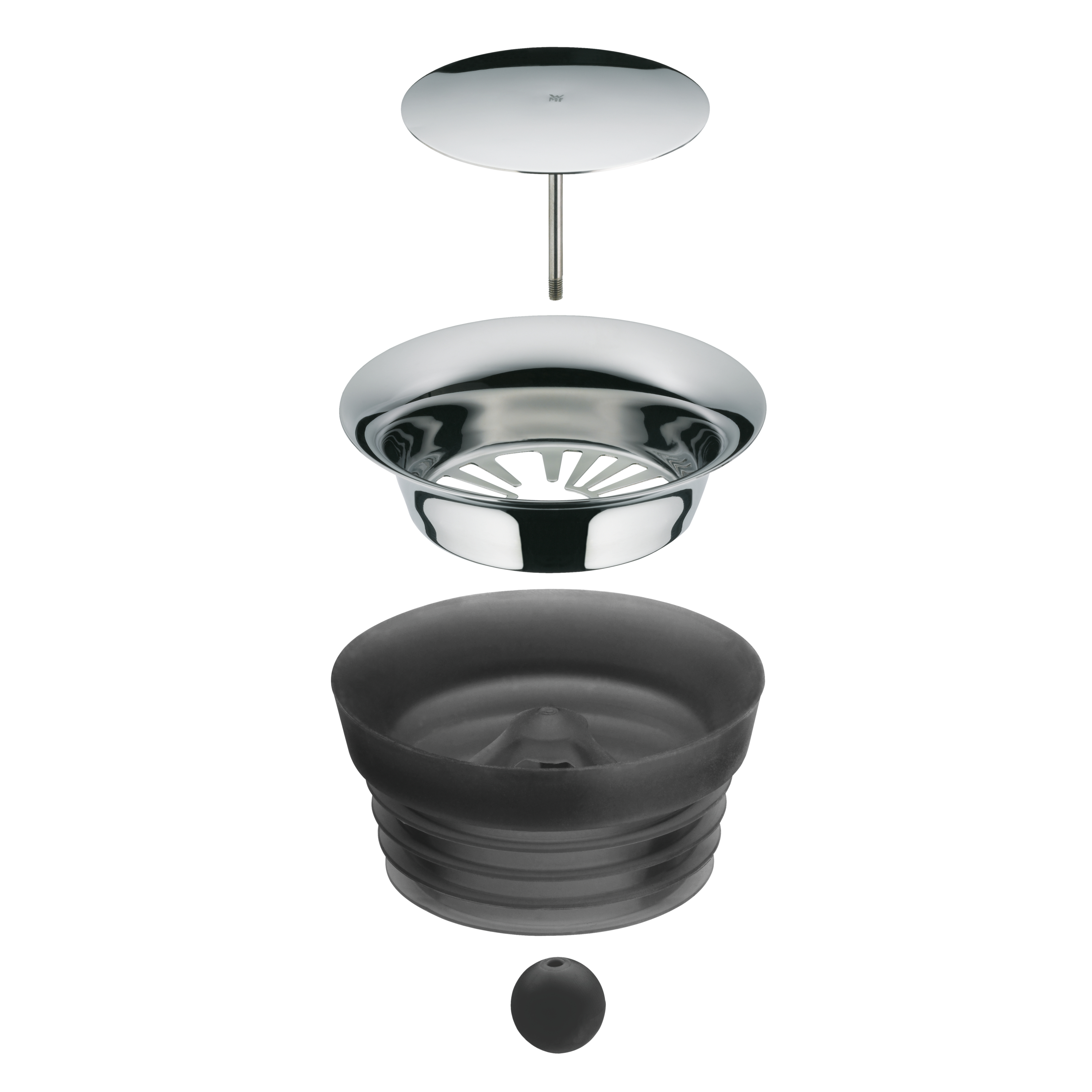 WMF Basic Wasserkaraffe, 1 l, Edelstahl in tranparent WMF Basic Wasserkaraffe, 1 l, Edelstahl in tranparent