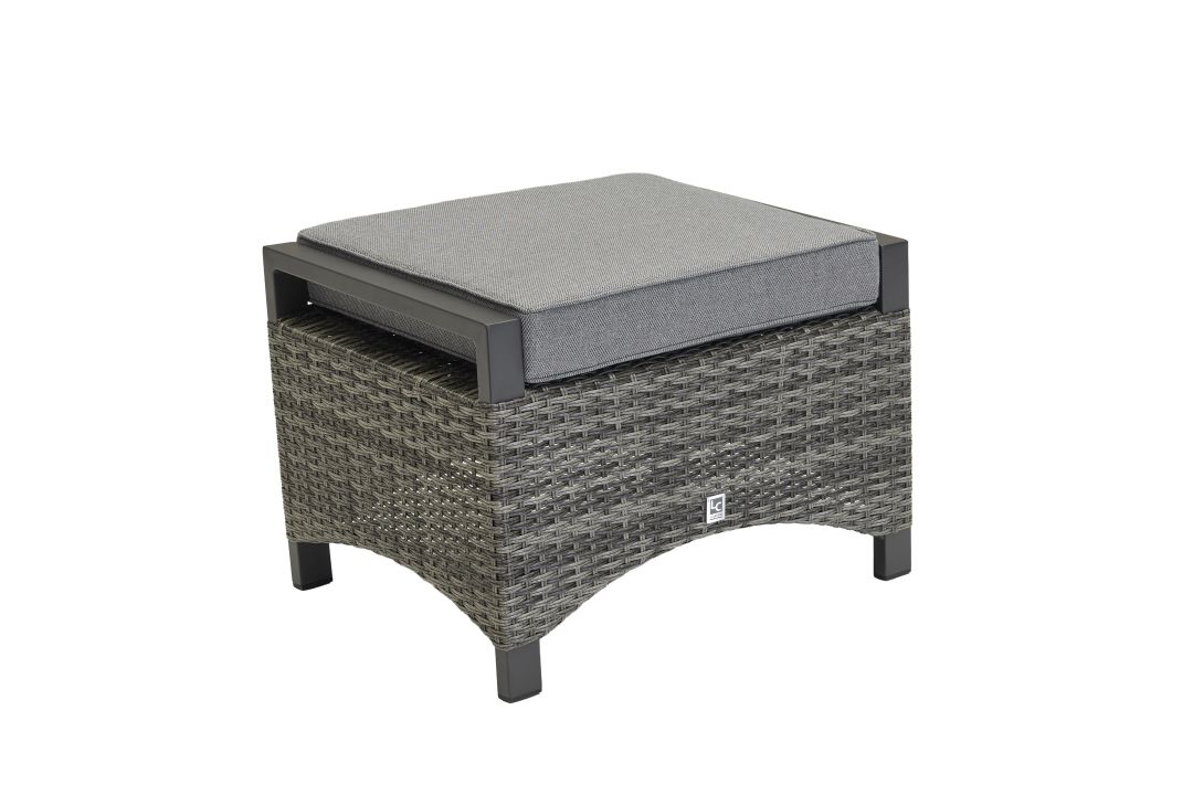 L.C. Wholesaler Living-Hocker KERAMO-VIVERA in Farbe Anthrazit Living-Hocker, Moebel