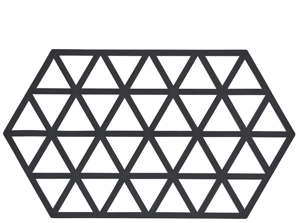 Zone Denmark Untersetzer in Farbe black Zone Denmark Untersetzer in Farbe black