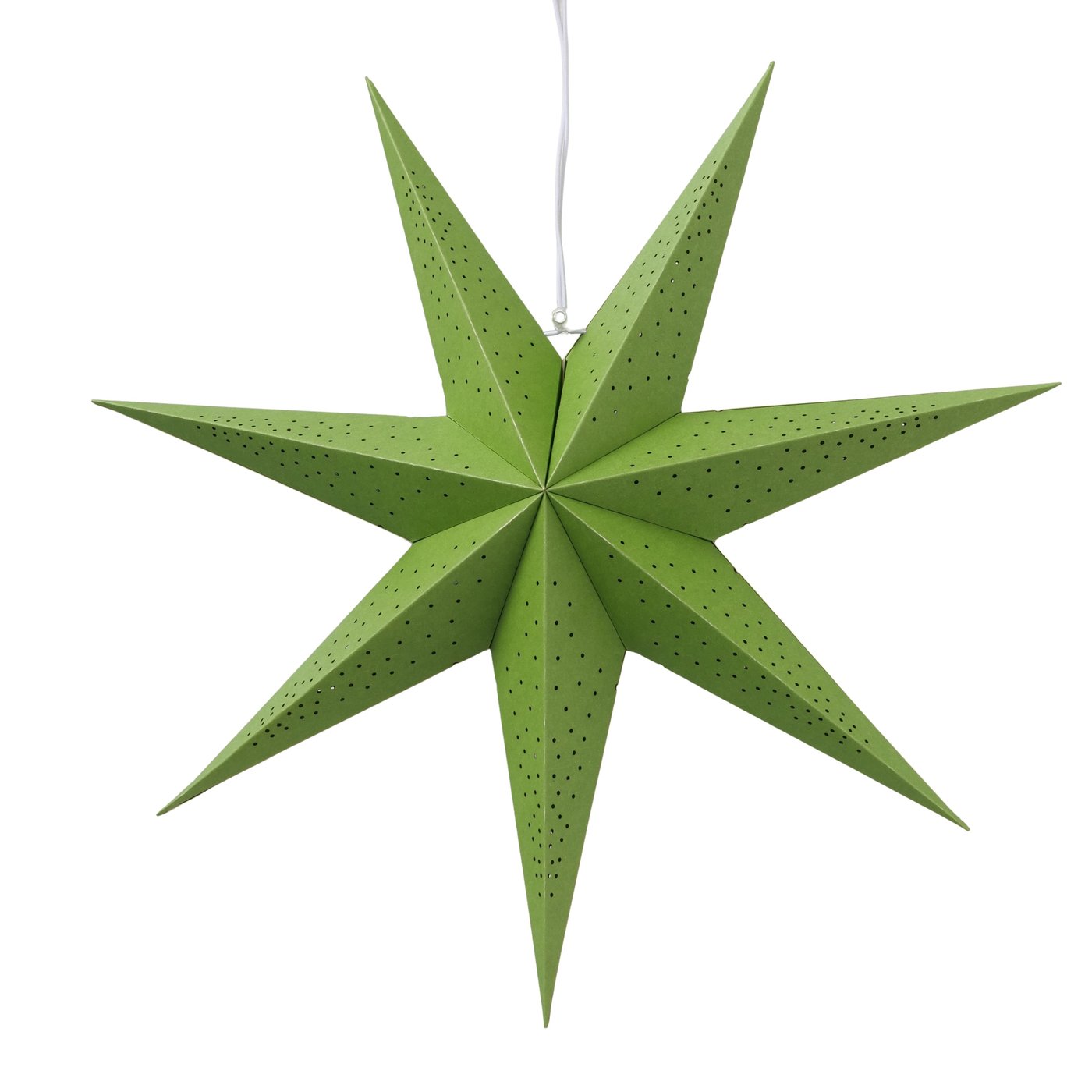 Boltze Dekoanhänger Kassina in Farbe Bambus grün, Blatt, Pflanze, Sternsymbol, Symbol
