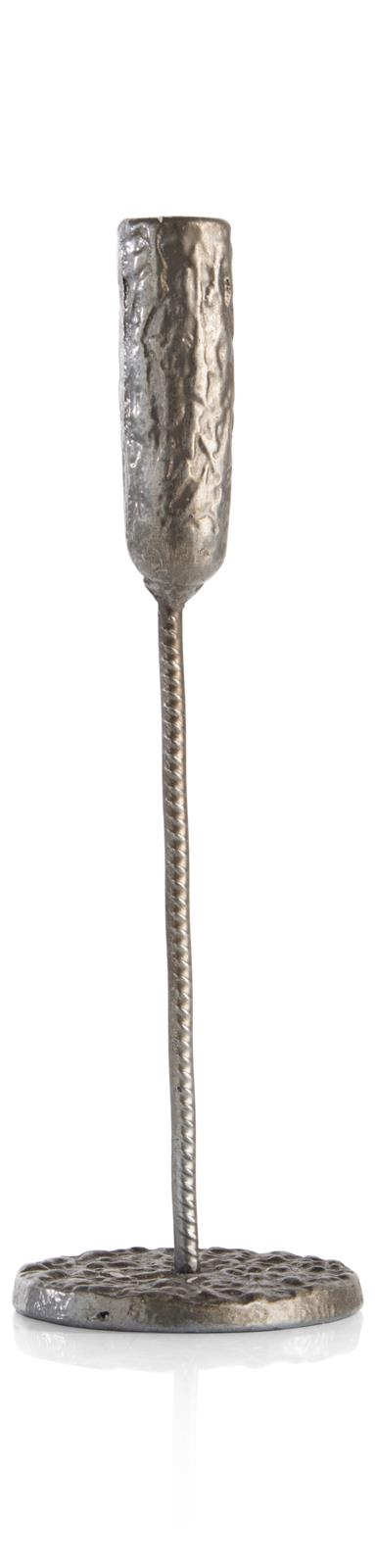 Coco Maison Kerzenhalter LIVIA ca. B9 H28 T9 cm in Metall grau/schwarz/anthrazit Coco Maison Kerzenhalter LIVIA ca. B9 H28 T9 cm in Metall grau/schwarz/anthrazit