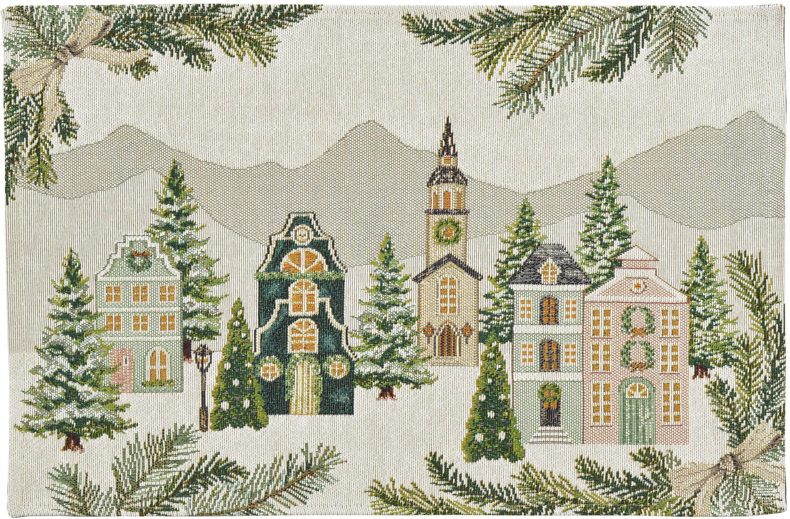 Sander Tischset XMAS VALLEY ca. 32x48cm in Farbe original