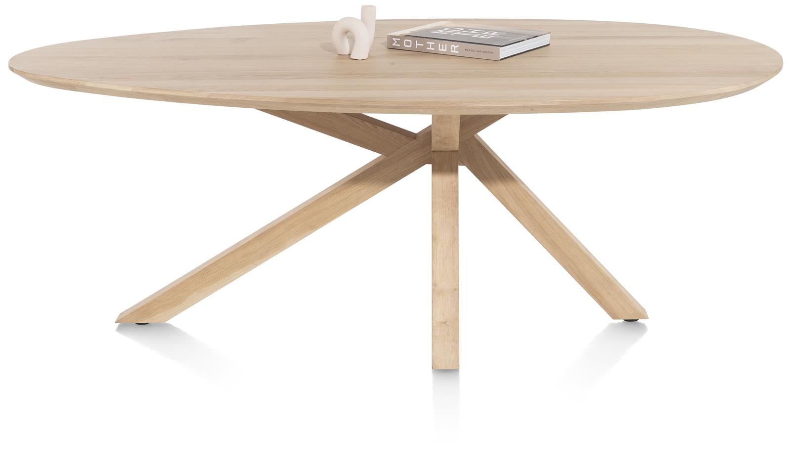 XOOON Esstisch COSENZA ca. B120 H77 T210 cm in Eiche massiv