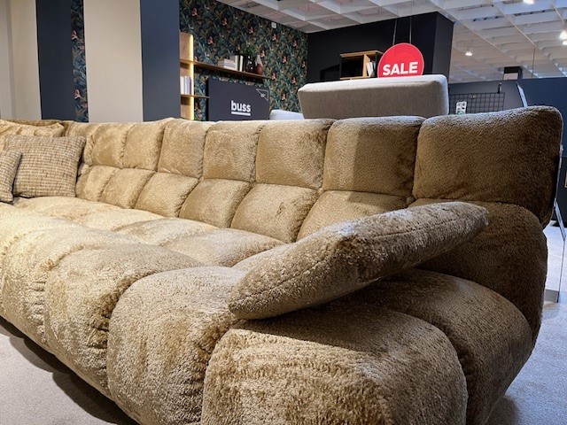 Candy Polsterecke in old gold, Couch, Mobiliar