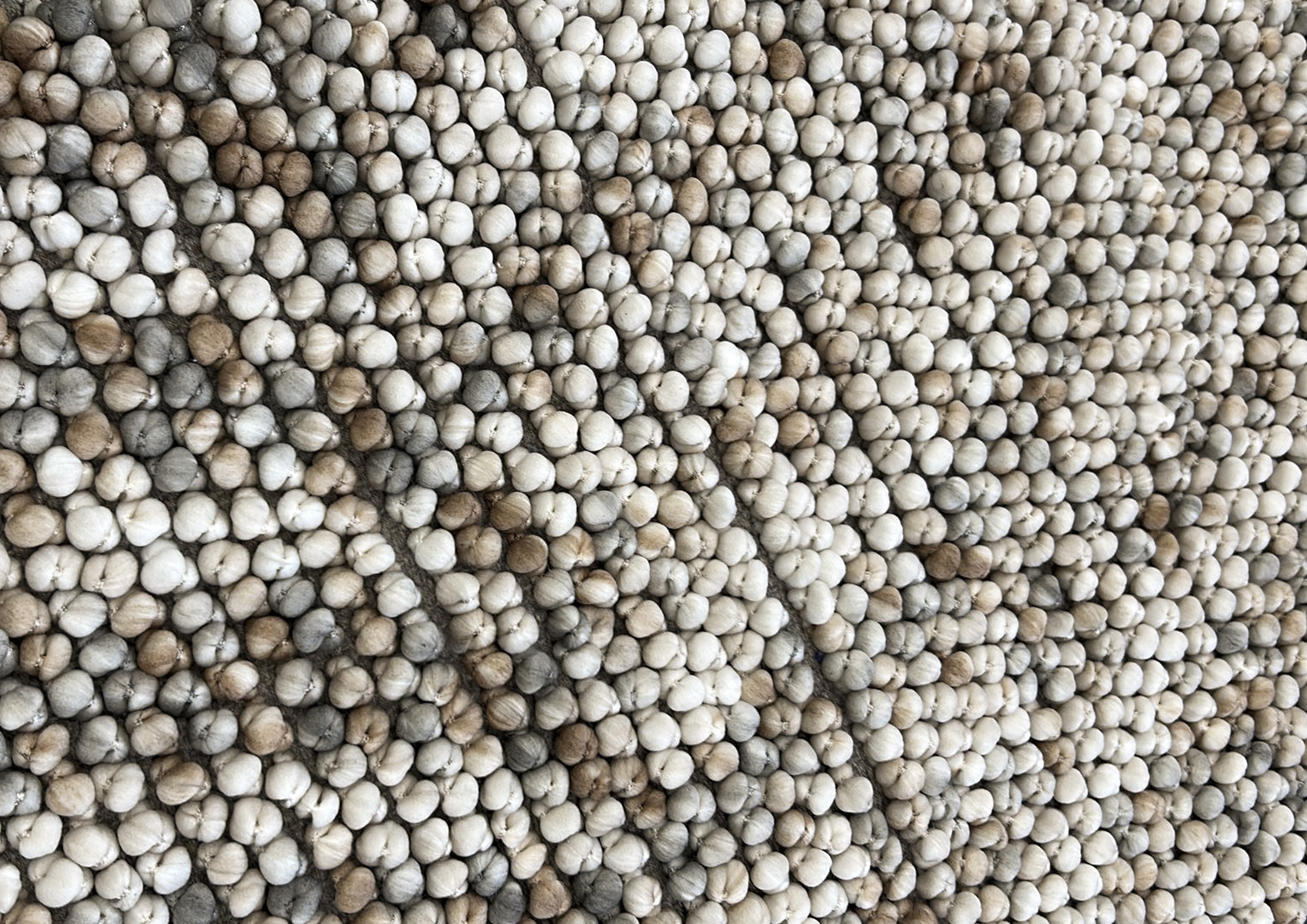 Heckettlane Badematte ca. 60x100cm in Farbe Natural, Dekoration für Zuhause, Teppich, Kieselstein