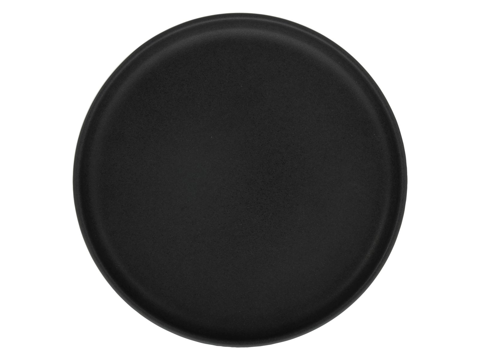 CreaTable Gourmetplatte Uno in Farbe Schwarz matt CreaTable Gourmetplatte Uno in Farbe Schwarz matt