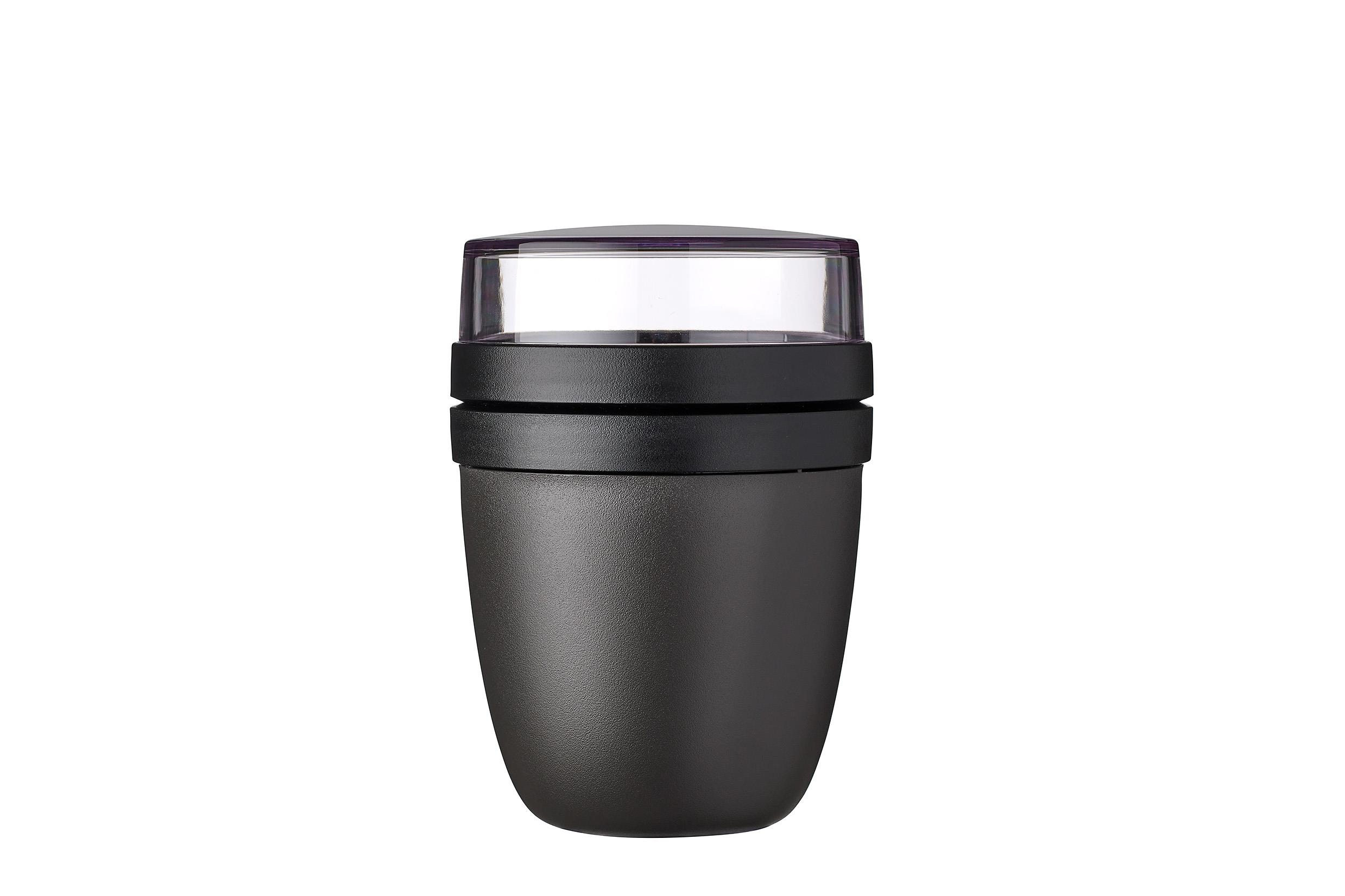 Mepal Lunch Pot Ellipse 500 ml + 200 ml in Farbe Nordic Black