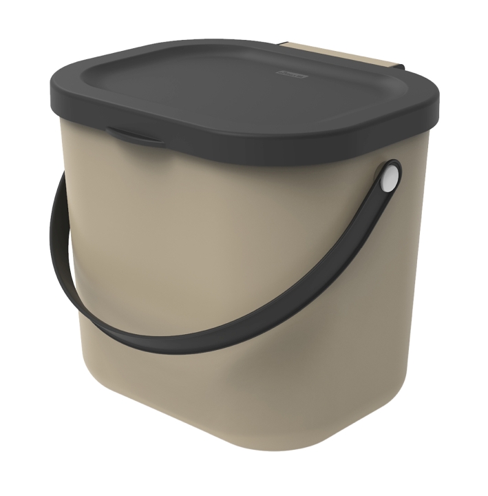 Rotho Recycling Müllsystem ALBULA in Farbe Cappuccino