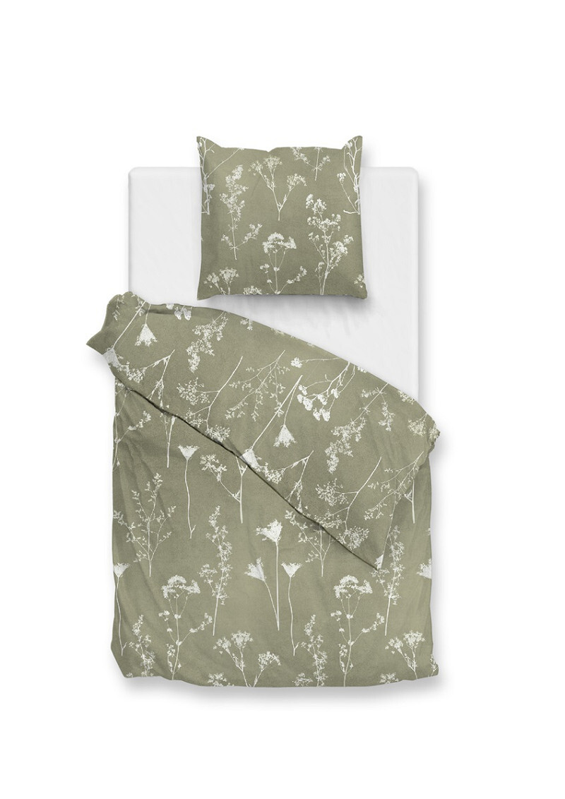 Heckettlane Bettwäsche Yarrow 135x200cm YARROW ca.135x200 cm in Farbe Green