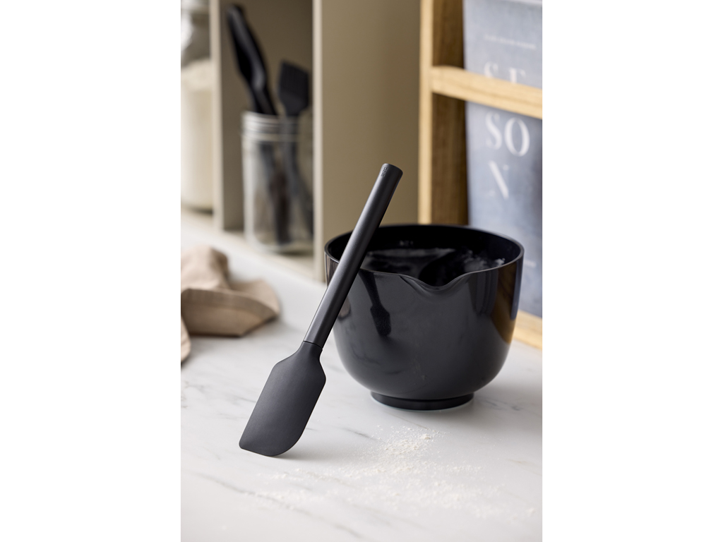 F&H Teigschaber EMMA ca. B5,3 H1,7 T25,2 cm in black