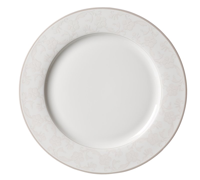 Ritzenhoff & Breker Speiseteller Isabella flach in Farbe beige