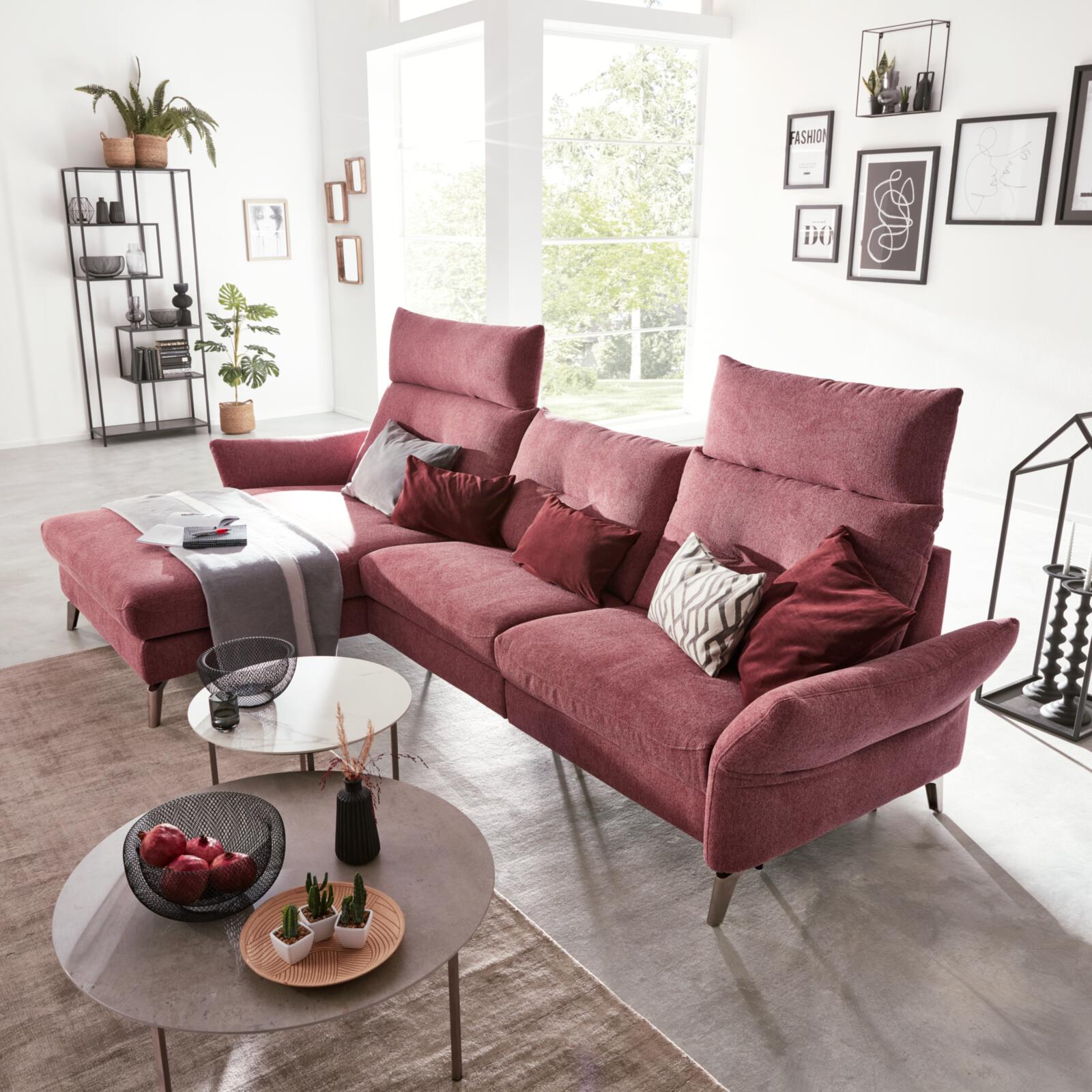 Interliving Polsterecke INTERLIVING 4400 in Stoff S-GCP8/08 Pastell violet Interliving Polsterecke INTERLIVING 4400 in Stoff S-GCP8/08 Pastell violet