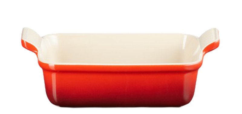 Le Creuset Auflaufform Tradition 19cm in Farbe Kirschrot Le Creuset Auflaufform Ø ca. 19cm Kirschrot