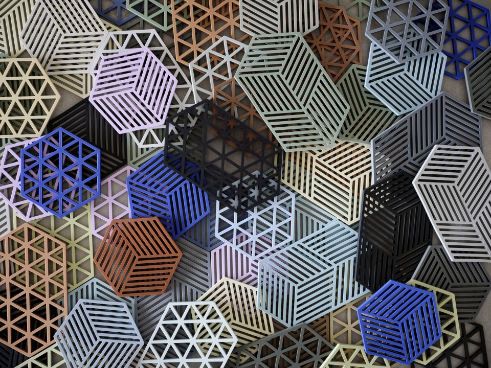 Zone Denmark Untersetzer in Farbe black