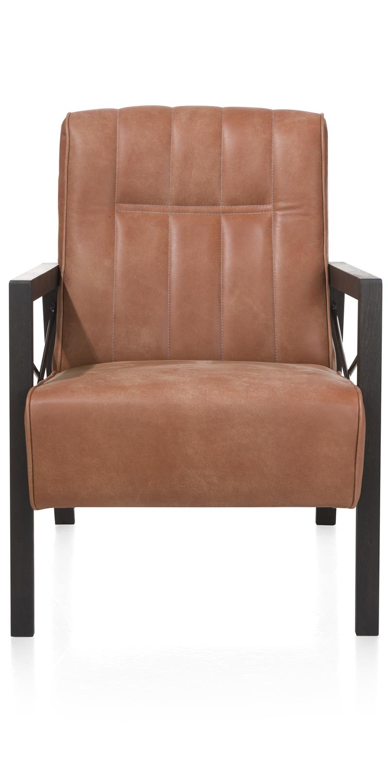 Henders & Hazel Sessel NORTHON in Leder Catania brique