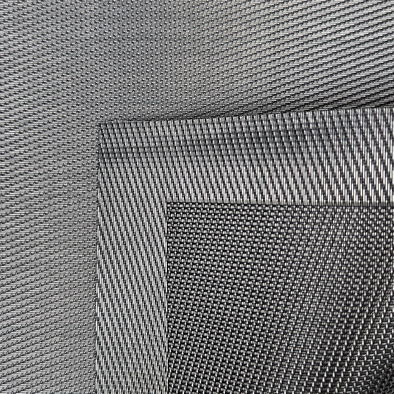 Kela Tisch-Set NICA in Farbe Dunkelgrau, Grau, Stoff, Textil, Geometrisches Muster, Kissenbezug