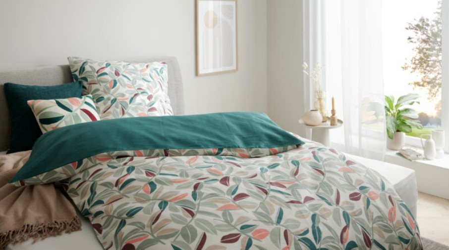 Interliving Bettwäsche IL-9131 ca. 155x220cm in Farbe Multi, Moebel, Bett, Kissen, Dekoration für Zuhause, Bettlaken